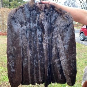 Jacques Aran Rabbit Fur Coat